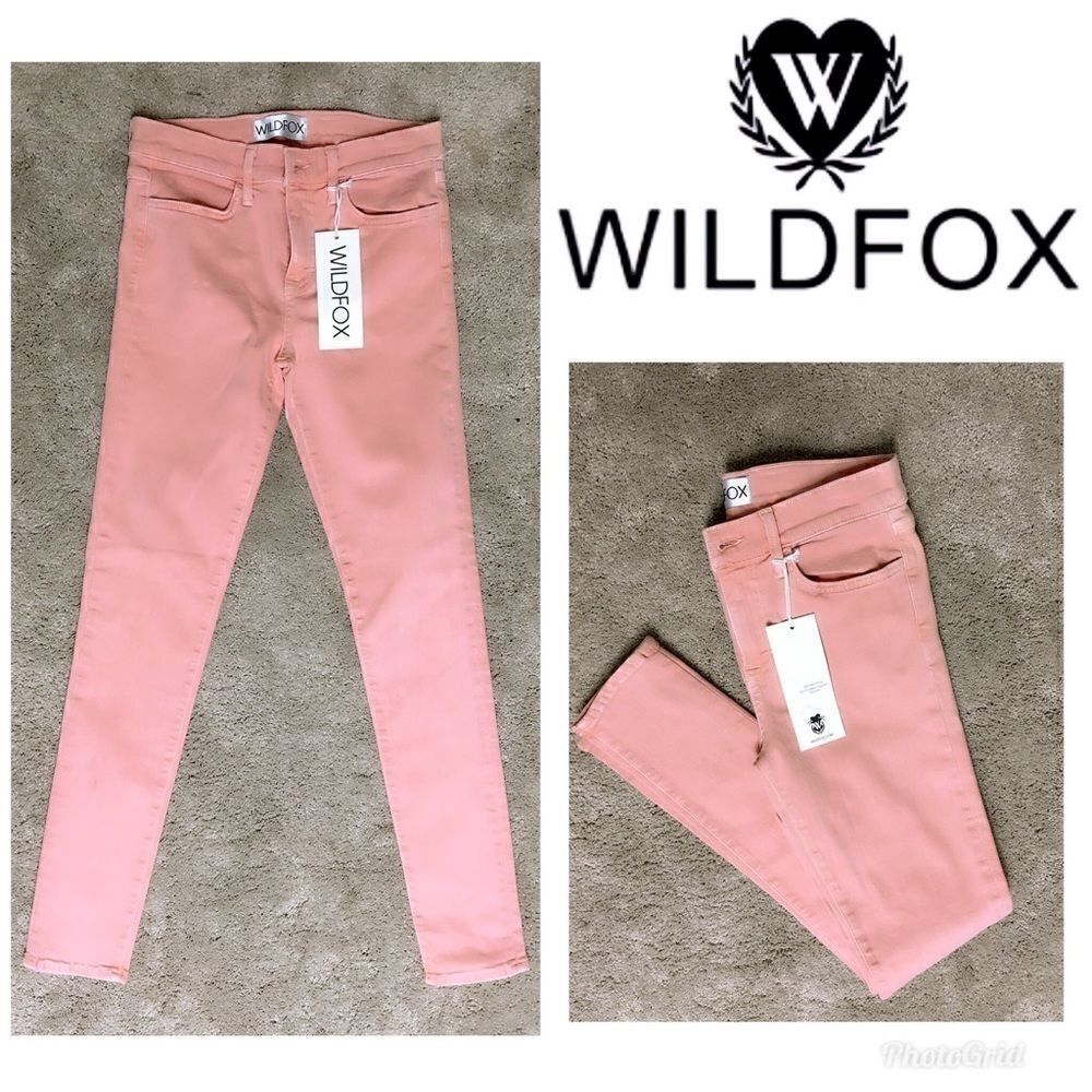 New. WILDFOX skinny stretch jeans. 24/25